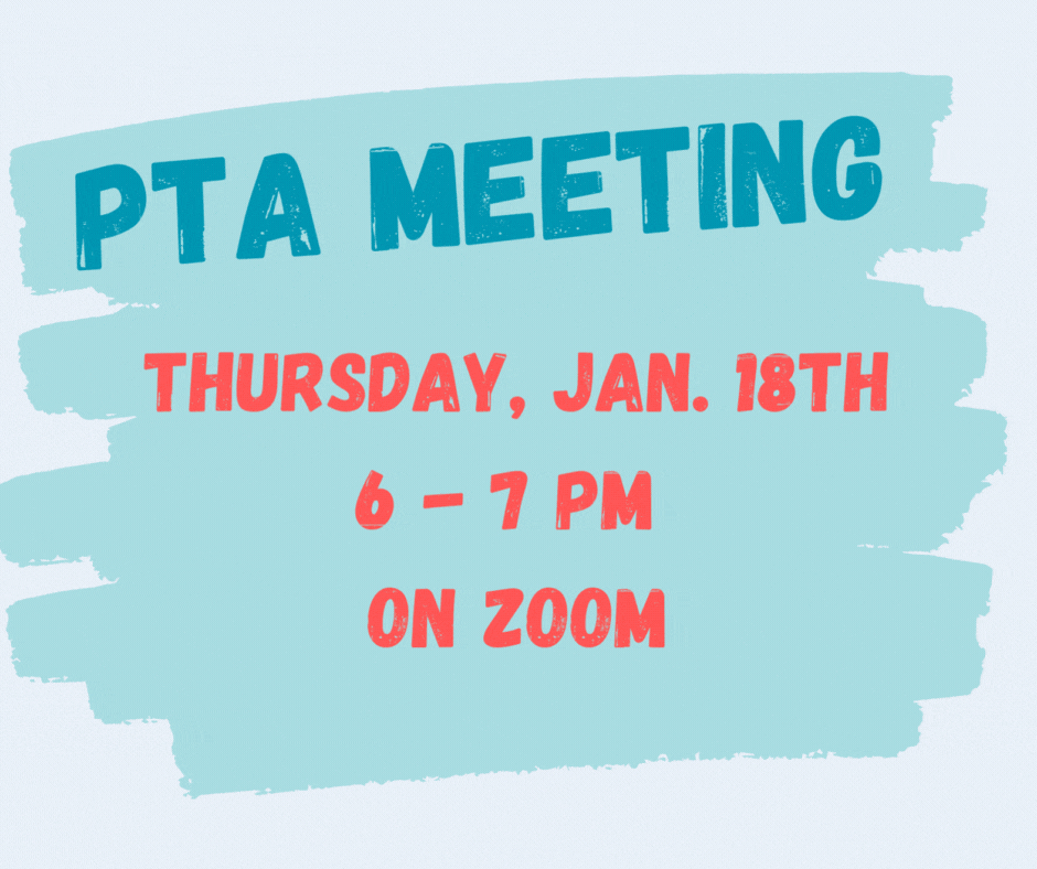 January PTA Meeting Zoom Link